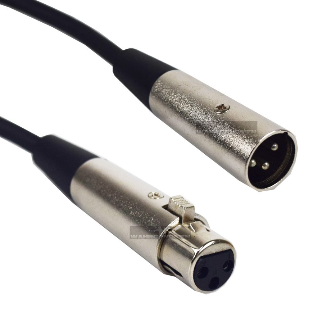 JXLR1 Cable para micrófono ó dmx canon canon 1m
