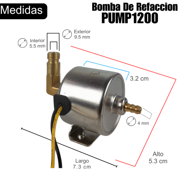 PUMP1200 Bomba para máquina de humo 1200w