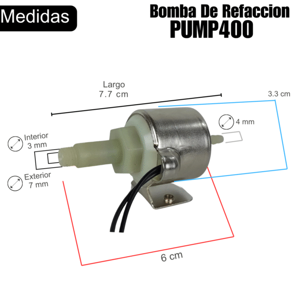 PUMP400 Bomba para maquina de humo 400w