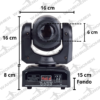 SPOTGC Cabeza móvil led SPOT