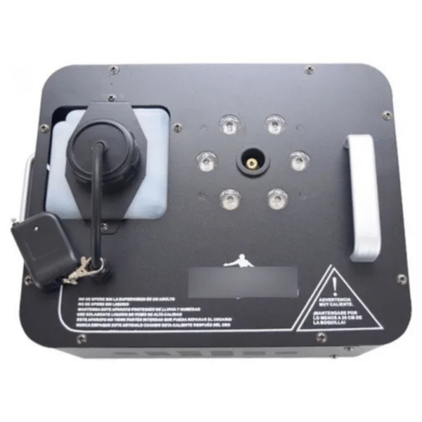 FOGVERTGDE Maquina de humo Vertical 1500w leds RGB inalámbrica/DMX